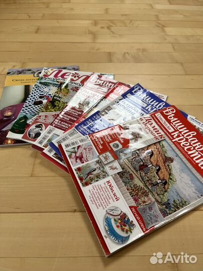 Журналы по вышивке + схемы DMC