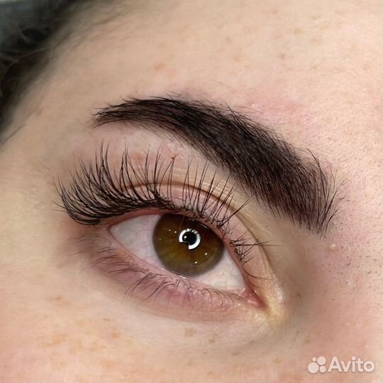 Наращивание ресниц нужна модель