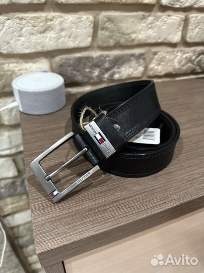 Мужской кожаный ремень турция