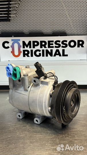 Компрессор кондиционера Hyundai Matrix