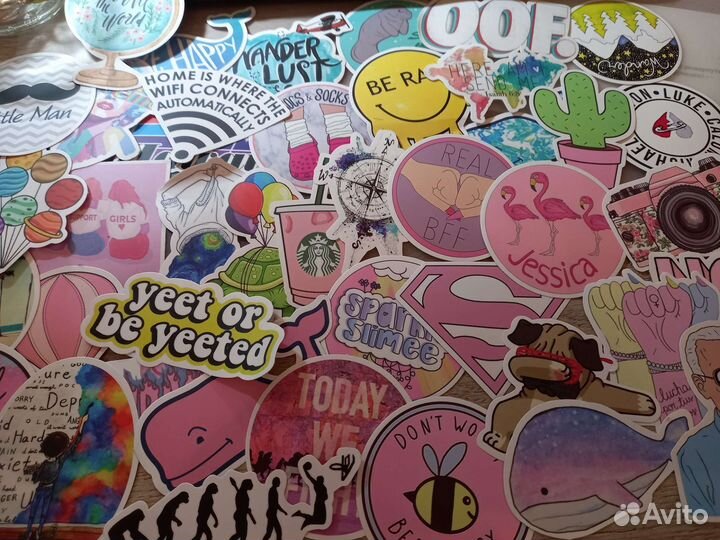 Наклейки ассорти