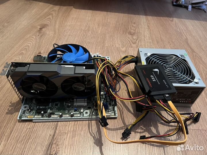 I3-2100 1050ti/8gb/ssd в разбор