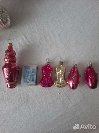 Елочные игрушки СССР одним лотом