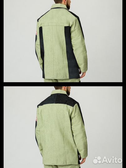 Костюм сварщика брезент, спилок зимний утепленный