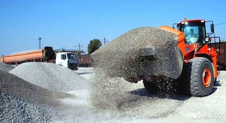 Щебень любых фракций