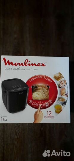 Хлебопечка moulinex новая