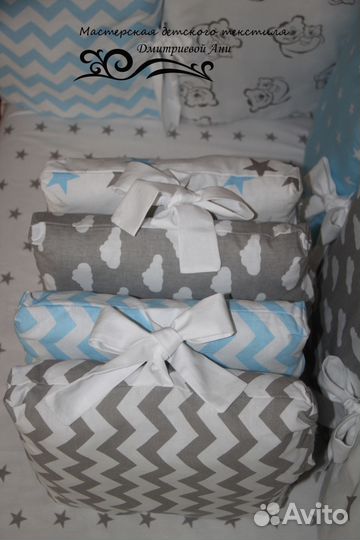 Бортики в кроватку