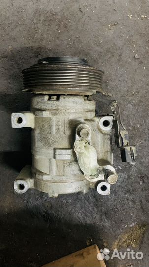 Компрессор кондиционера hyundai solaris,kia rio