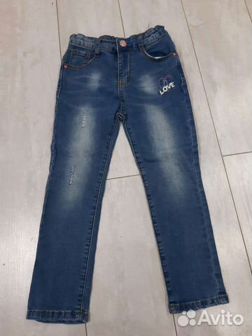 Джинсы для девочки 116