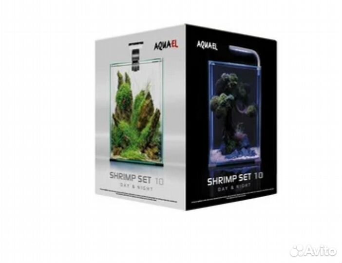 Большой аквариум на 10 литров