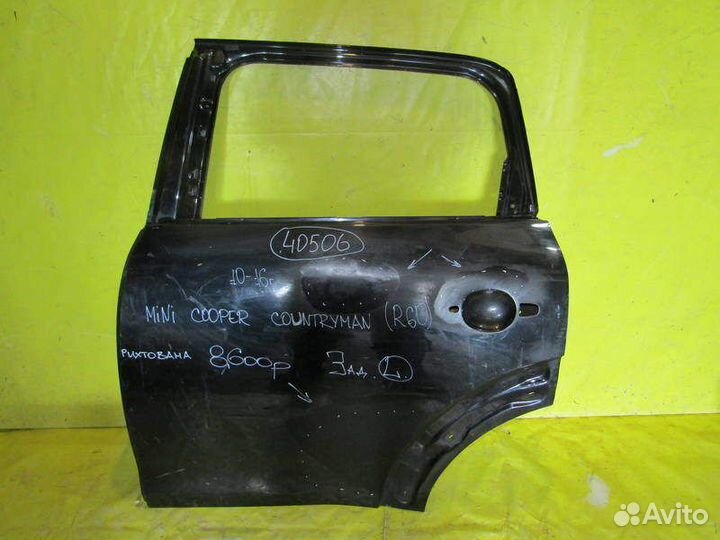 Дверь задняя левая Mini Cooper R60 10-13г 40506