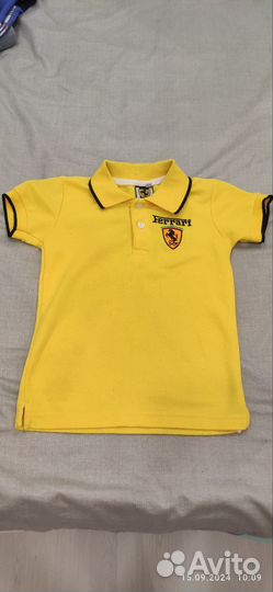 Футболи поло и джемперы на мальчика 116-122