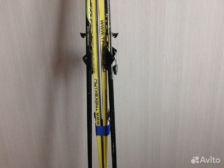 Лыжи с палками laser trek