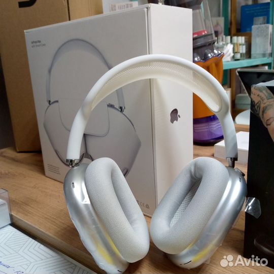 Airpods max silver новые максимальное качество