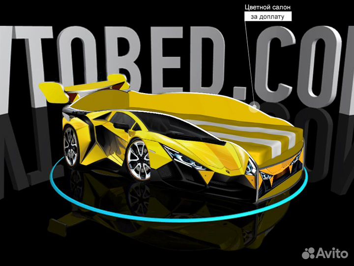 Кровать машина детская кровать для мальчика с борт