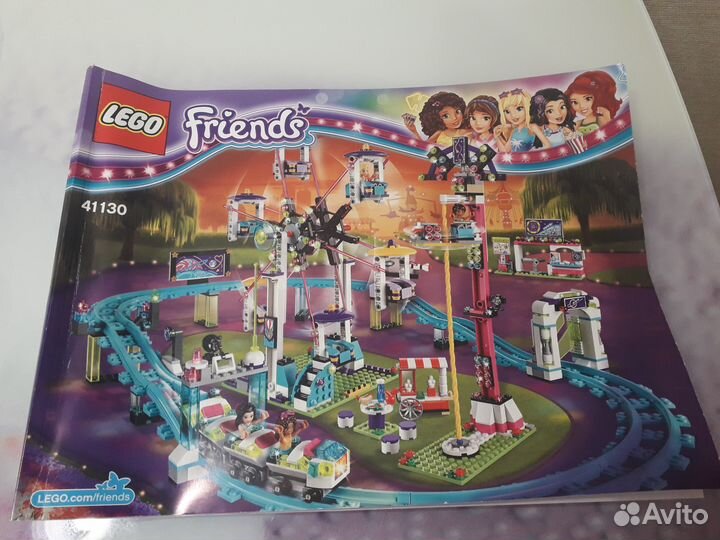 Lego Friends Парк развлечений: американские горки