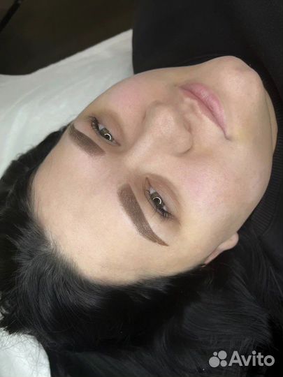 Перманентный макияж брови губы межресничка