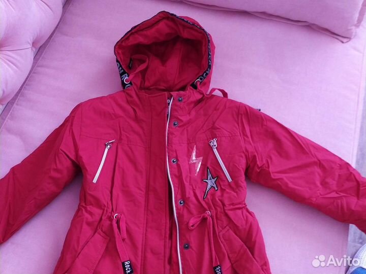 Куртка парка для девочки