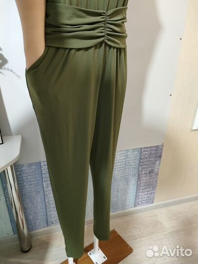 44-46 Bonprix женский комбинезон хаки зелёный