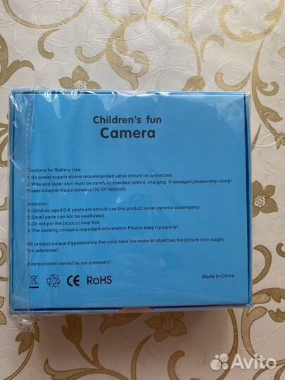 Детский фотоаппарат новый