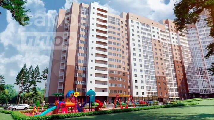 3-к. квартира, 64,3 м², 14/16 эт.