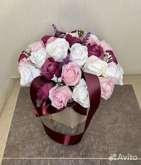 Букет из мыла