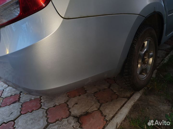 Бампер задний лада гранта седан