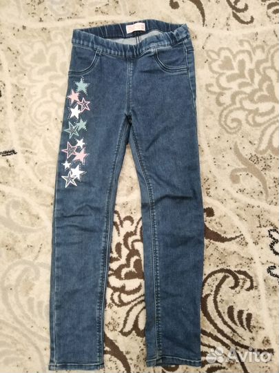 Брюки на девочку 128