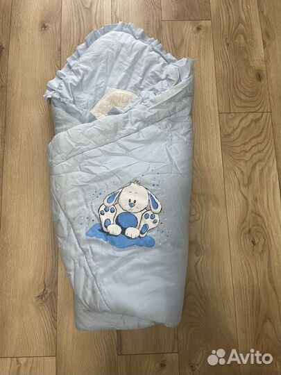 Одеяло-конверт детское зимнее