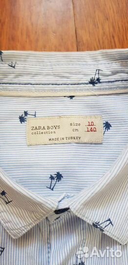 Рубашки zara для мальчика