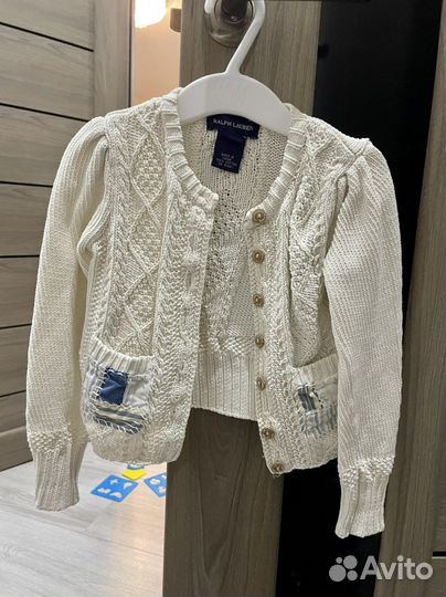 Детская одежда 92 кофта кардиган Ralph Lauren 92