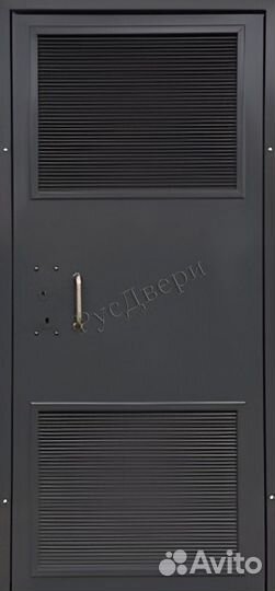 Однопольная дверь для трансформаторных