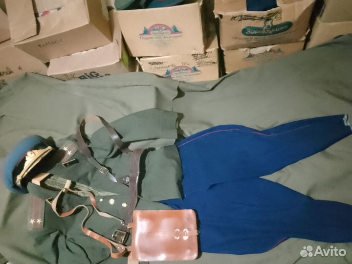 Комплект формы офицера СССР