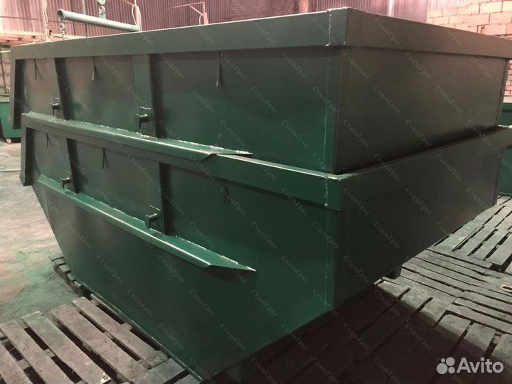 Контейнер мусорный 8м3, 1.1м3, 0.75 м3 H11693