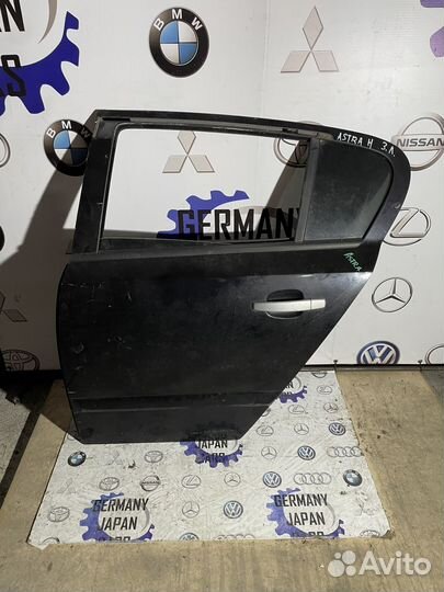 Дверь задняя левая Opel astra h