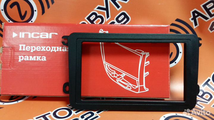 Переходная рамка 2 din Фольксваген