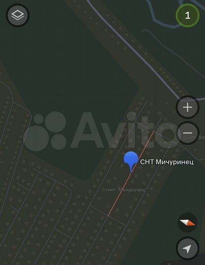 Участок 10 сот. (СНТ, ДНП)