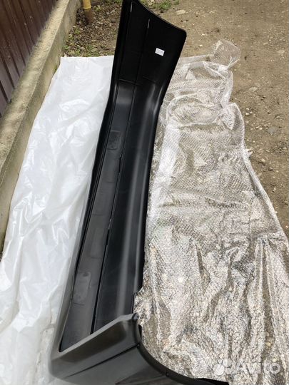 Задний бампер некрашенный Ваз 2113 2114