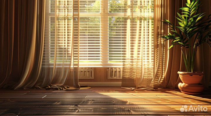 Шторы двойные