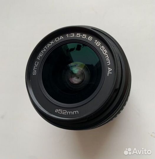 Объектив pentax DA SMC 18-55 AL