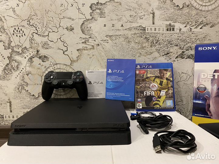 Sony Playstation 4 Slim 1TB+FIFA 17