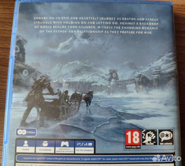 Ps4 бог войны Рагнарëк God of war