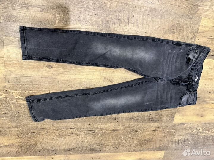 Джинсы узкие на мальчика 140