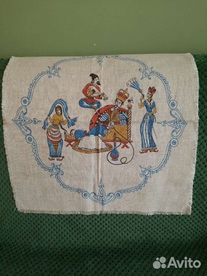 Салфетки льняные советские
