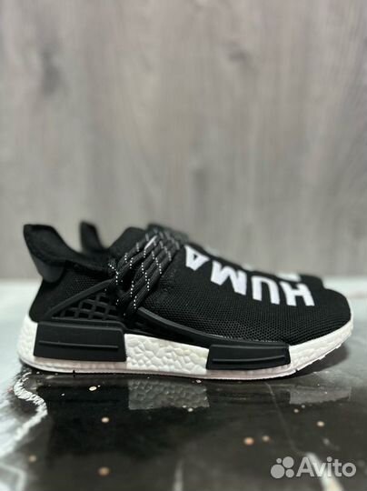 Кроссовки Adidas PW Human Race NMD Black чёрные