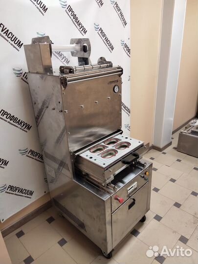 Запайщик лотков Hefflervac вакуум-газ