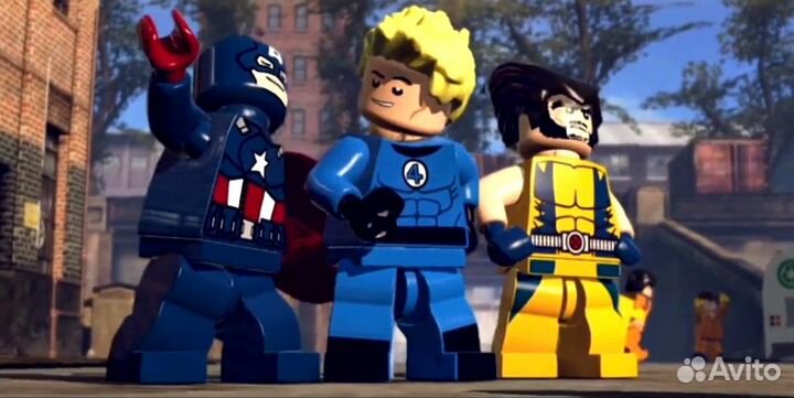 Lego Marvel Super Heroes (PS4) б/у, Полностью Англ