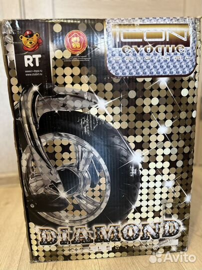 Новый велосипед-коляска детский трехколесный