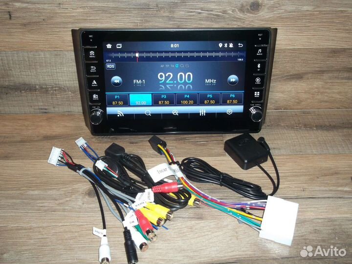 Магнитола SsangYong Rexton Android с физ. кнопками