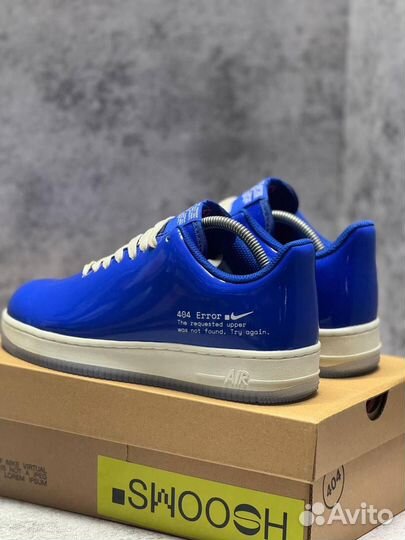 Кроссовки Swoosh x Nike Air Force 1 зимние (Арт.44878)